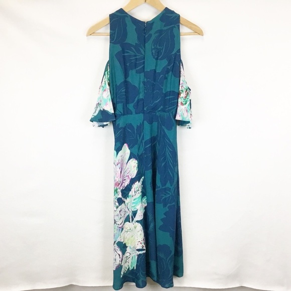 Anthropologie Maeve Elia Cold Shoulder  Dress - Picture 3 of 12